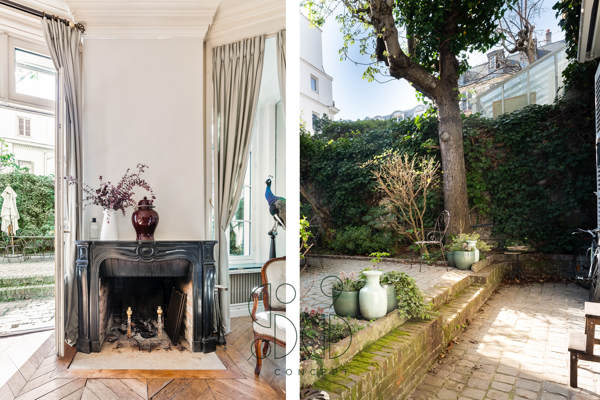 Lire la suite à propos de l’article Paris 9 – CHARLES  – Quartier Saint-Georges – Magnifique appartement comme une maison avec jardin – 195m2