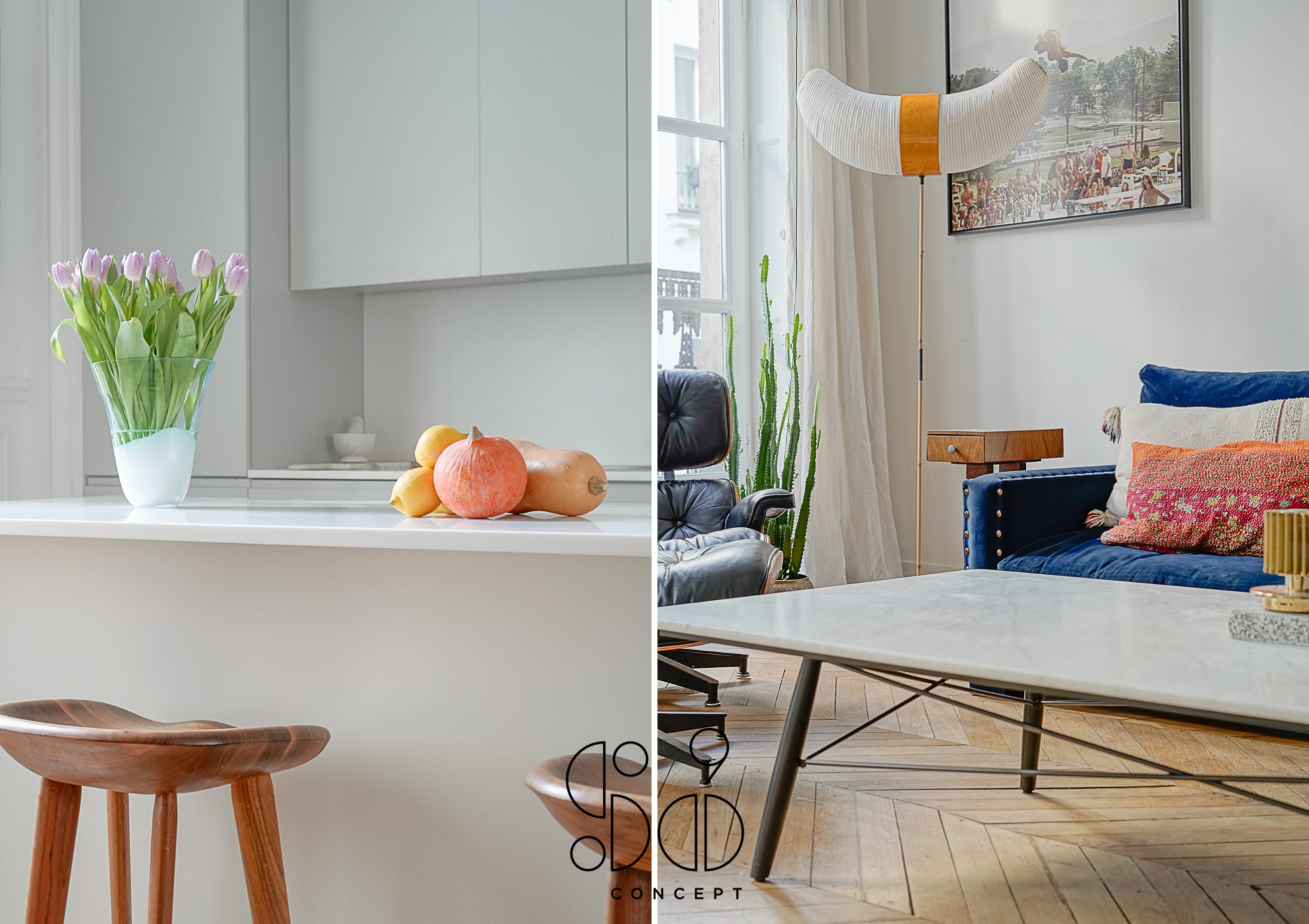 Lire la suite à propos de l’article JUSTINE, Paris 9 – 135 m2