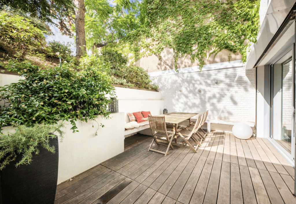 Terrasse appartement à vendre Paris